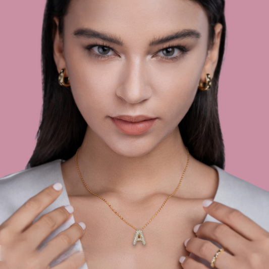 Personalized Alphabet Jewelry Pendant Collection