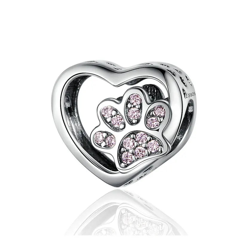 925 Sterling Silver Charm Collection Jewelry Beads for Bracelets
