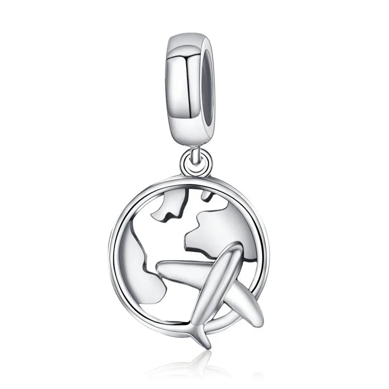 925 Sterling Silver Charm Collection Jewelry Beads for Bracelets