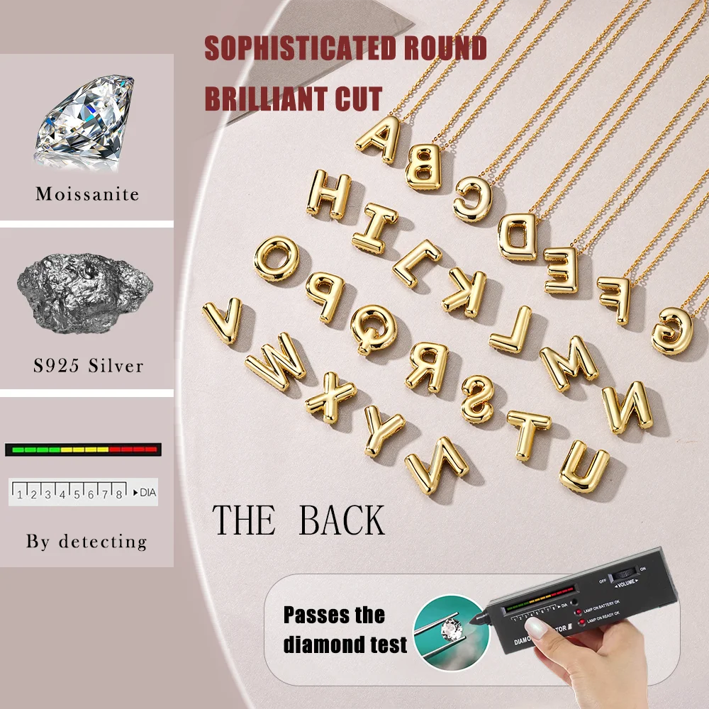 Personalized Alphabet Jewelry Pendant Collection
